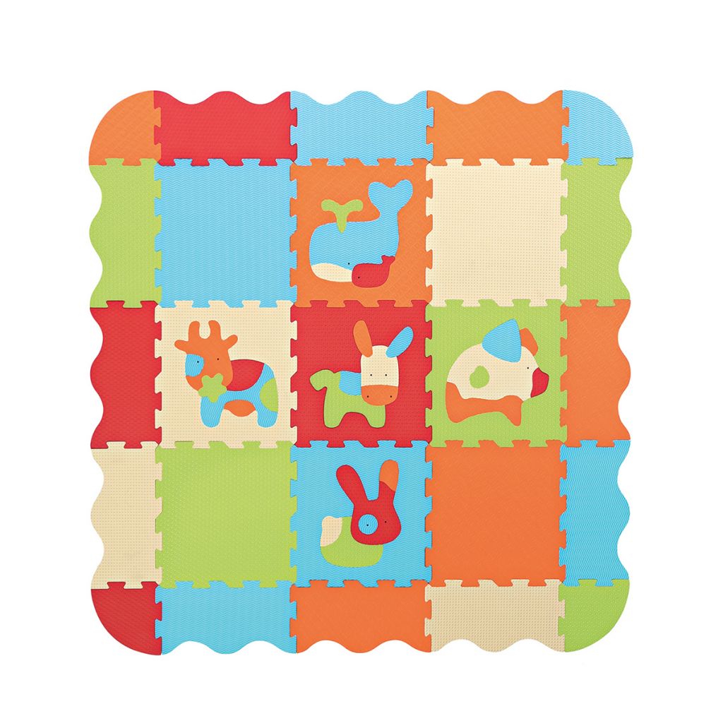 Acheter Tapis puzzle en Mousse avec ANIMAUX pour bébé
