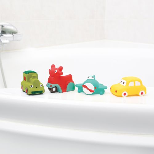 Learn about the different forms of transportation with these bath sprayers. Discover our whole new collection of original designs for boys and girls.
