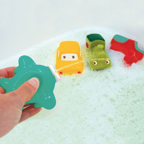 Learn about the different forms of transportation with these bath sprayers. Discover our whole new collection of original designs for boys and girls.
