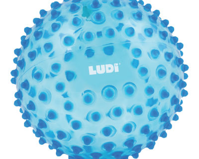 Ball with soft teeth which develops baby's sense of touch while having fun. Ideal for the learning of the coordination of the movements. Flexible, light and hygienic plastic.