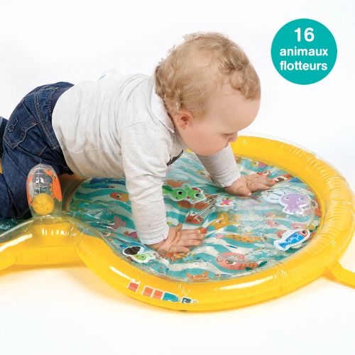 This brightly coloured water mat cannot fail to awaken baby’s curiosity. Children are sure to be fascinated by what they can see under the sea!