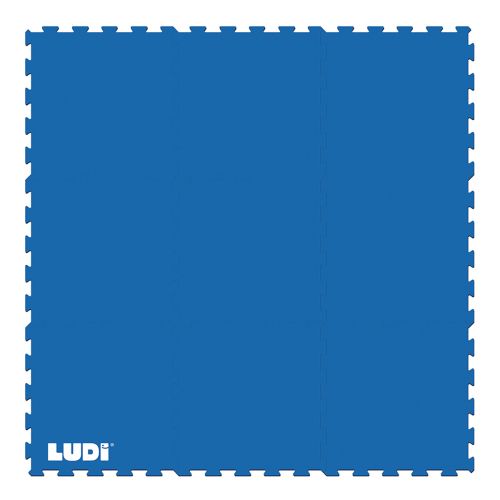 Tapis sport et loisirs de LUDI. Tapis de sol de grande surface. Assure la protection les enfants pratiquant une activité sportive ou motrice. Hygiénique, utilisation indoor-outdoor. Référence produit 90007.