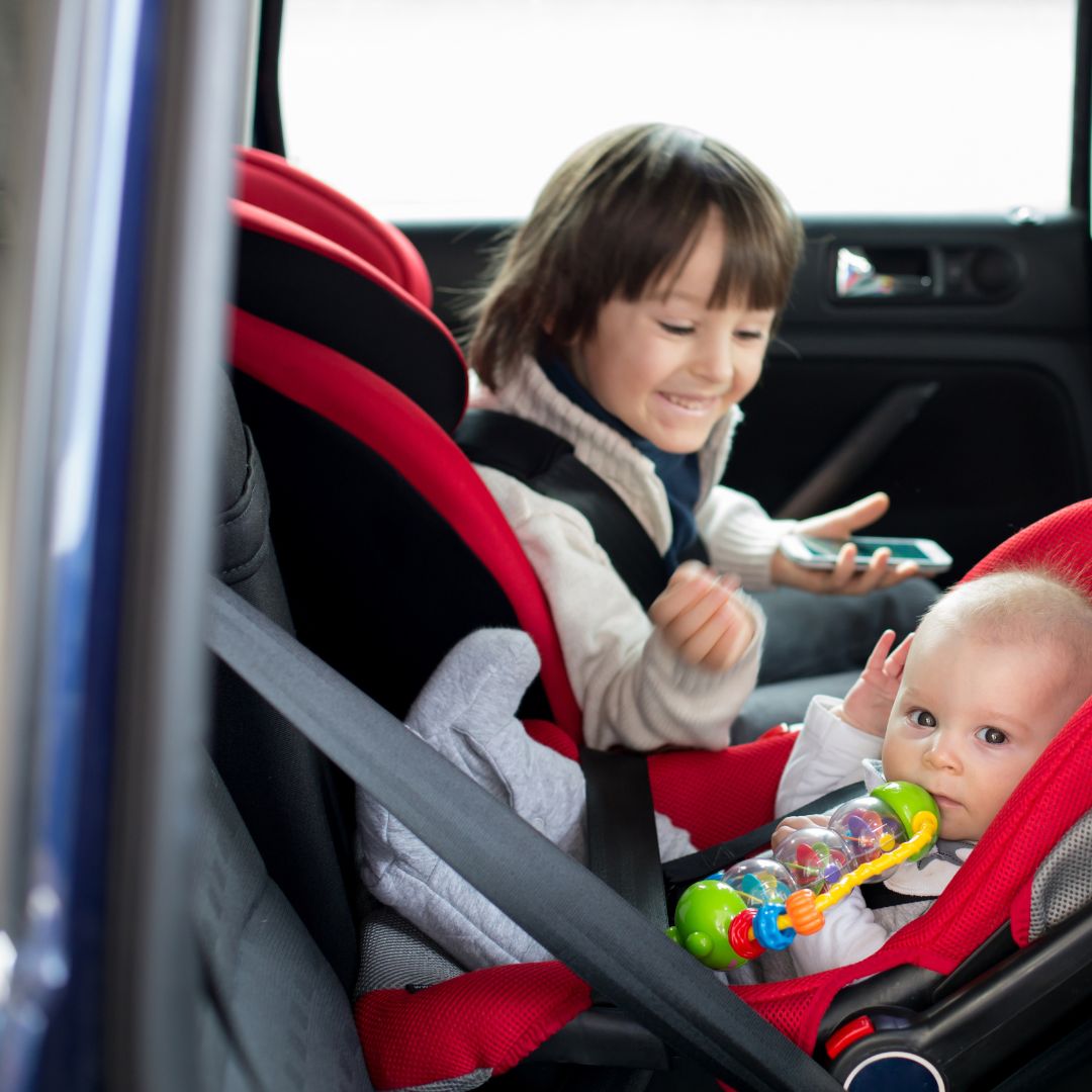 voyage en voiture enfants