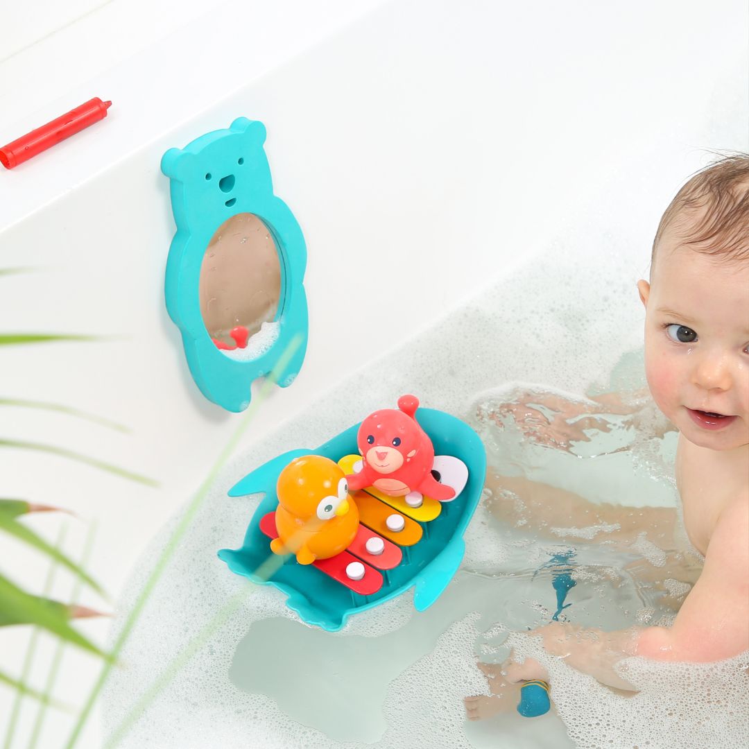 Jeu miroir bébé