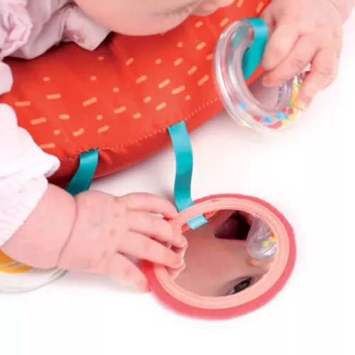 5 sensory activities for baby's development. It can be used in several different positions. An adorable playmate to help toddlers learn! From 3 months.