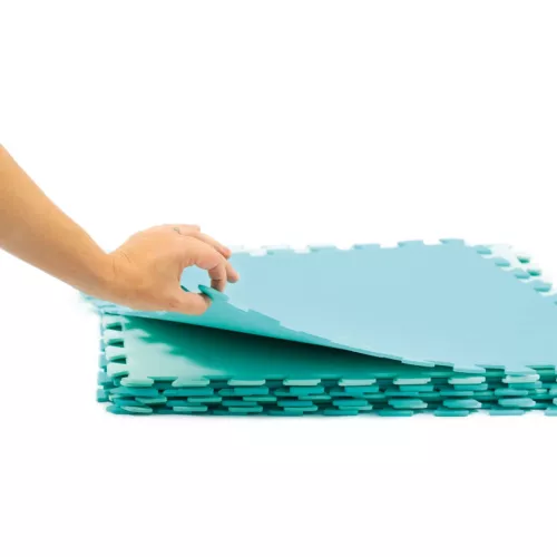 Tapis de sol de grande surface. Assure la protection les enfants pratiquant une activité sportive ou motrice. Hygiénique, utilisation indoor-outdoor.